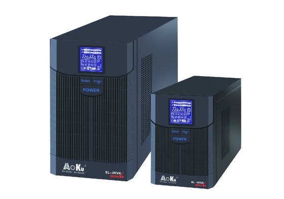 China AoKu Line Interactive UPS SL-2K, 3K, 5K, Metal Case, LCD, Pure Sine Wave Output supplier