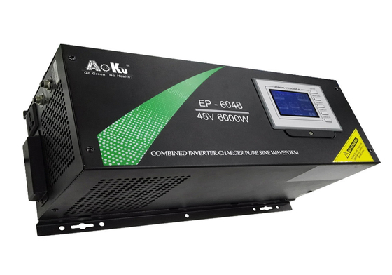 AoKu EP Series Inverter EP-6048, 48VDC, 6000W, Pure Sine Wave with Charger