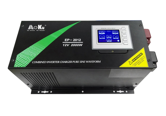AoKu EP Series Inverter EP-2012, 12VDC, 2000W, Pure Sine Wave with Charger