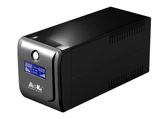 AoKu Line Interactive UPS V-1000 1000VA 600W Plastic Case, LCD, Modified Sine Wave, 110V / 220V, 50Hz / 60Hz