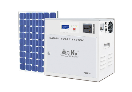 AoKu SPV-Z Series Smart Solar Power System, SPV-600, 800, 1000, 1500, Pure Sine Wave with AC Input, Off-Grid