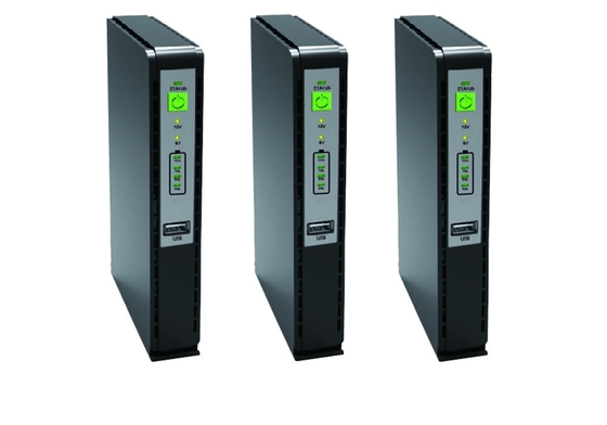 AoKu DC UPS ECO POWER 5V, 7.5V, 9V, 12V, 15V, 24V, 48V and USB Output, 100~240Vac input