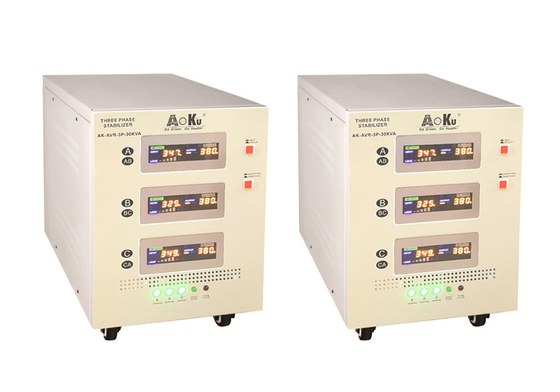 30KVA AVR Automatic Voltage Regulator Stabilizer, Three Phase Servo Motor Stabilizer