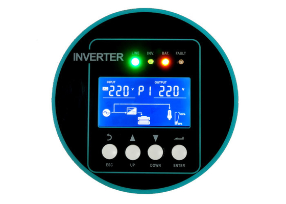 3KW Off-Grid Solar Inverter Solar System for Home Pure Sine Wave Output, with MPPT Controller, AC input Charger