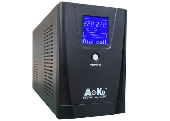 AoKu Line Interactive UPS SL-2K, 2KVA, 1600W, Metal Case, LCD, Pure Sine Wave Output