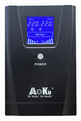 AoKu Line Interactive UPS SL-3K, 3KVA, 2400W, Metal Case, LCD, Pure Sine Wave Output
